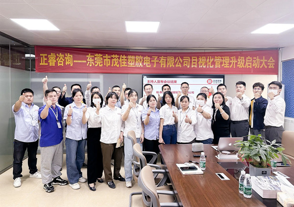 動(dòng)態(tài)丨高端連接線(xiàn)設(shè)計(jì)與制造領(lǐng)域佼佼者—東莞市茂佳塑膠電子有限公司“目視化管理升級(jí)”咨詢(xún)項(xiàng)目啟動(dòng)