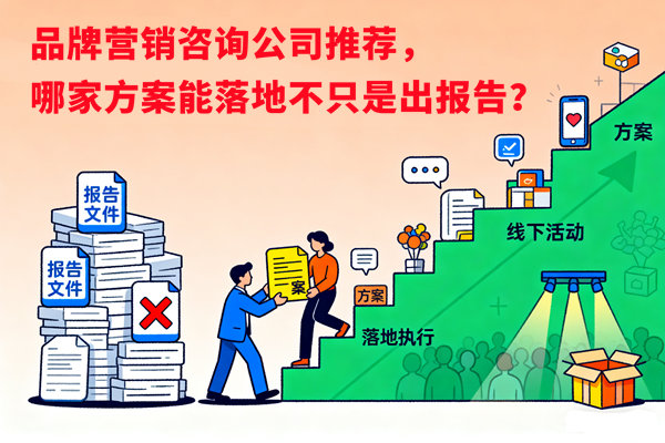 品牌營(yíng)銷(xiāo)咨詢(xún)公司推薦，哪家方案能落地不只是出報(bào)告？