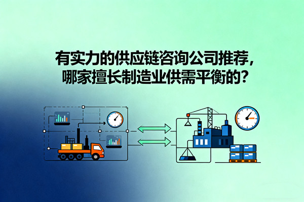 有實(shí)力的供應(yīng)鏈咨詢公司推薦，哪家擅長制造業(yè)供需平衡的？
