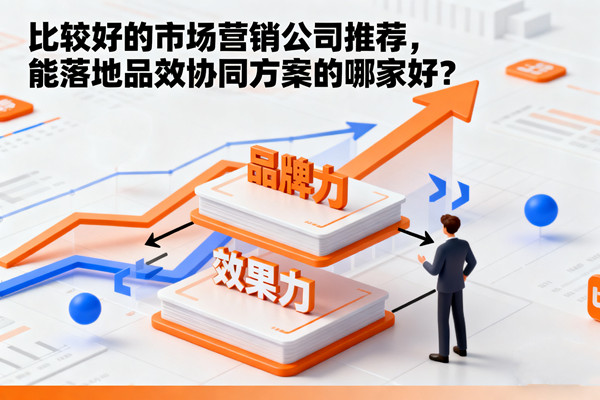 比較好的市場營銷公司推薦，能落地品效協(xié)同方案的哪家好？