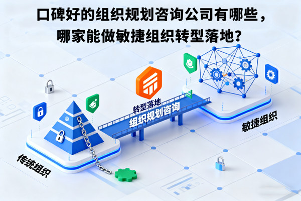 口碑好的組織規(guī)劃咨詢公司有哪些，哪家能做敏捷組織轉(zhuǎn)型落地？