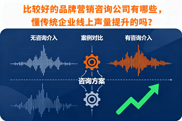 比較好的品牌營銷咨詢公司有哪些，懂傳統(tǒng)企業(yè)線上聲量提升的嗎？