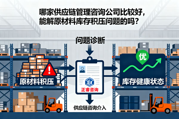 哪家供應(yīng)鏈管理咨詢公司比較好，能解原材料庫存積壓問題的嗎？
